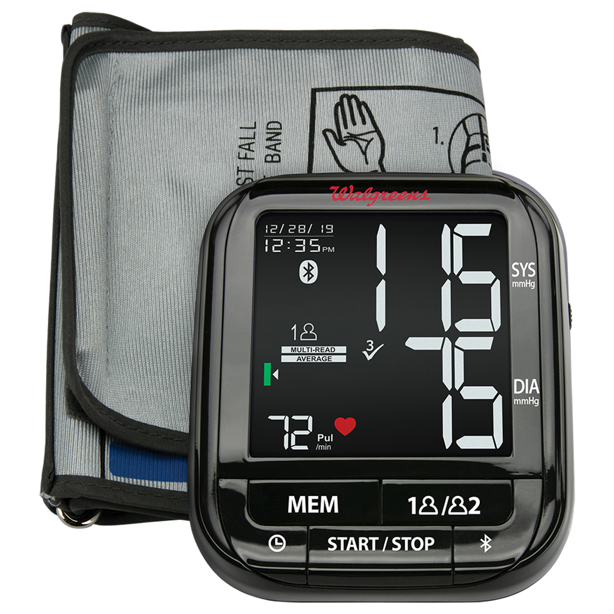 WGNBPA-240BT Arm Blood Pressure Monitor package view